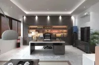 Nội thất văn phòng giám đốc mang phong cách Châu Âu