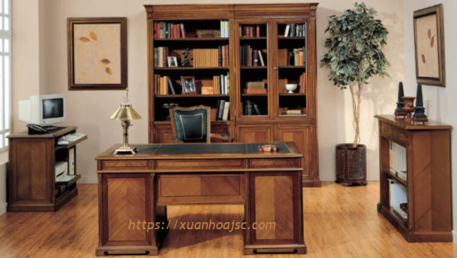 Thiết kế nội thất văn phòng tân cổ điển đầy sang trọng