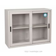 Tủ sắt cánh kính trượt loại thấp CA-1BLG