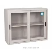 Tủ sắt cánh kính trượt loại thấp CA-1BLG