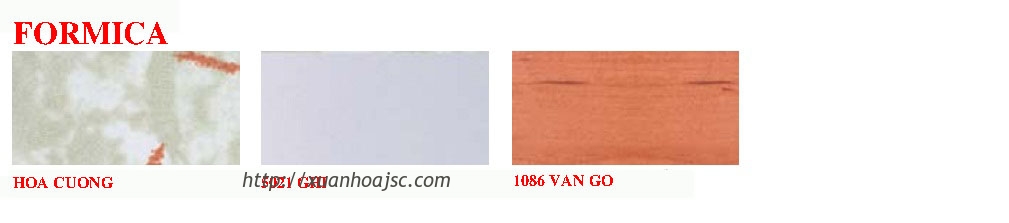 Mẫu mầu Formica