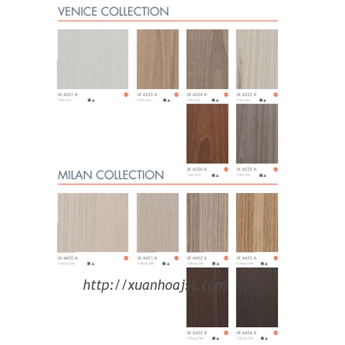 Laminate mầu gỗ 2 (Laminate Wood grains 2)