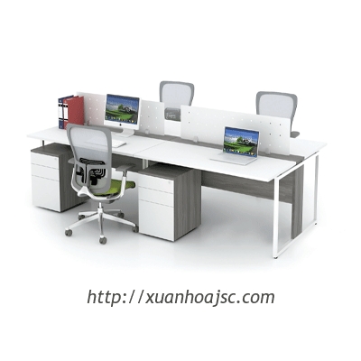 Modul bàn làm việc có vách ngăn BMD-5S-02