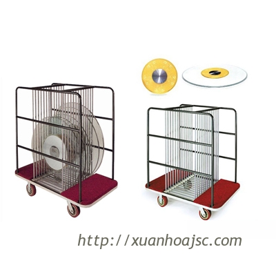 Xe chở mặt kính và mâm xoay XCK - 900