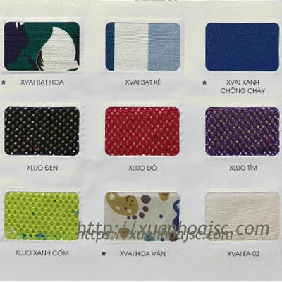 Mẫu vải và vải lưới (XLUO-And-XVAI)