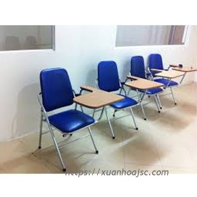 Ghế Phòng Họp Sơn có bàn gấp GS-05-00B
