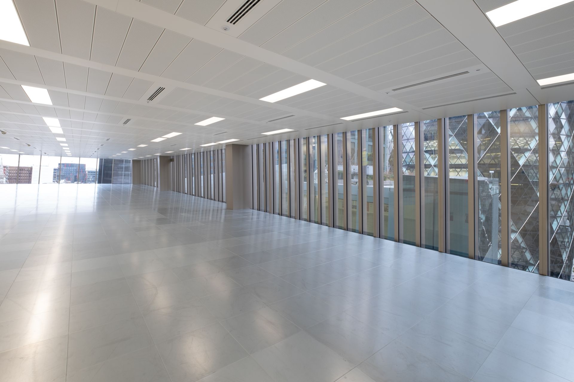 Linear Post Cap Ceiling