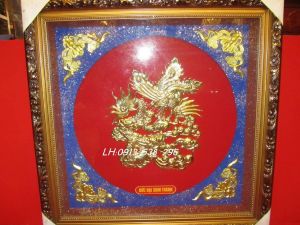 CHỮ ĐỒNG HÓA RỒNG - NỀN NỈ