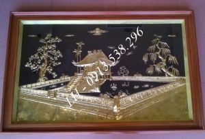 TRANH CHÙA MỘT CỘT