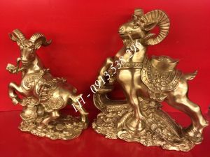 TƯỢNG DÊ CÕNG XÂU TIỀN, ĐĨNH VÀNG