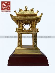 Mô Hình Khuê Văn Các - Dát Vàng 24k