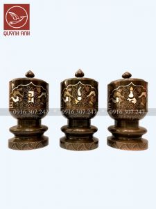 Bộ Đài Đồng - Khảm Ngũ Sắc