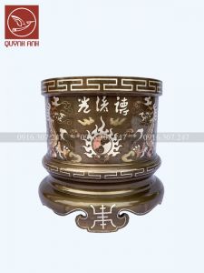 Bát Hương Đồng - Khảm Tam Khí