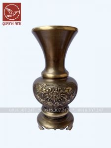 Lọ Hoa Đồng Màu Giả Cổ - Mẫu 1