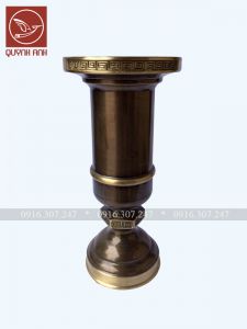 Ống Hương Đồng Màu Giả Cổ - Mẫu 3