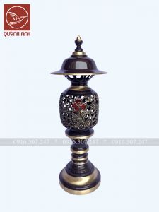 Đèn Đồng - Sơn Màu Giả Cổ