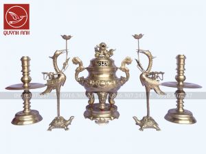 Bộ Đỉnh Đồng Vàng - Mẫu 5