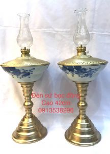 ĐÈN DẦU BỌC ĐỒNG
