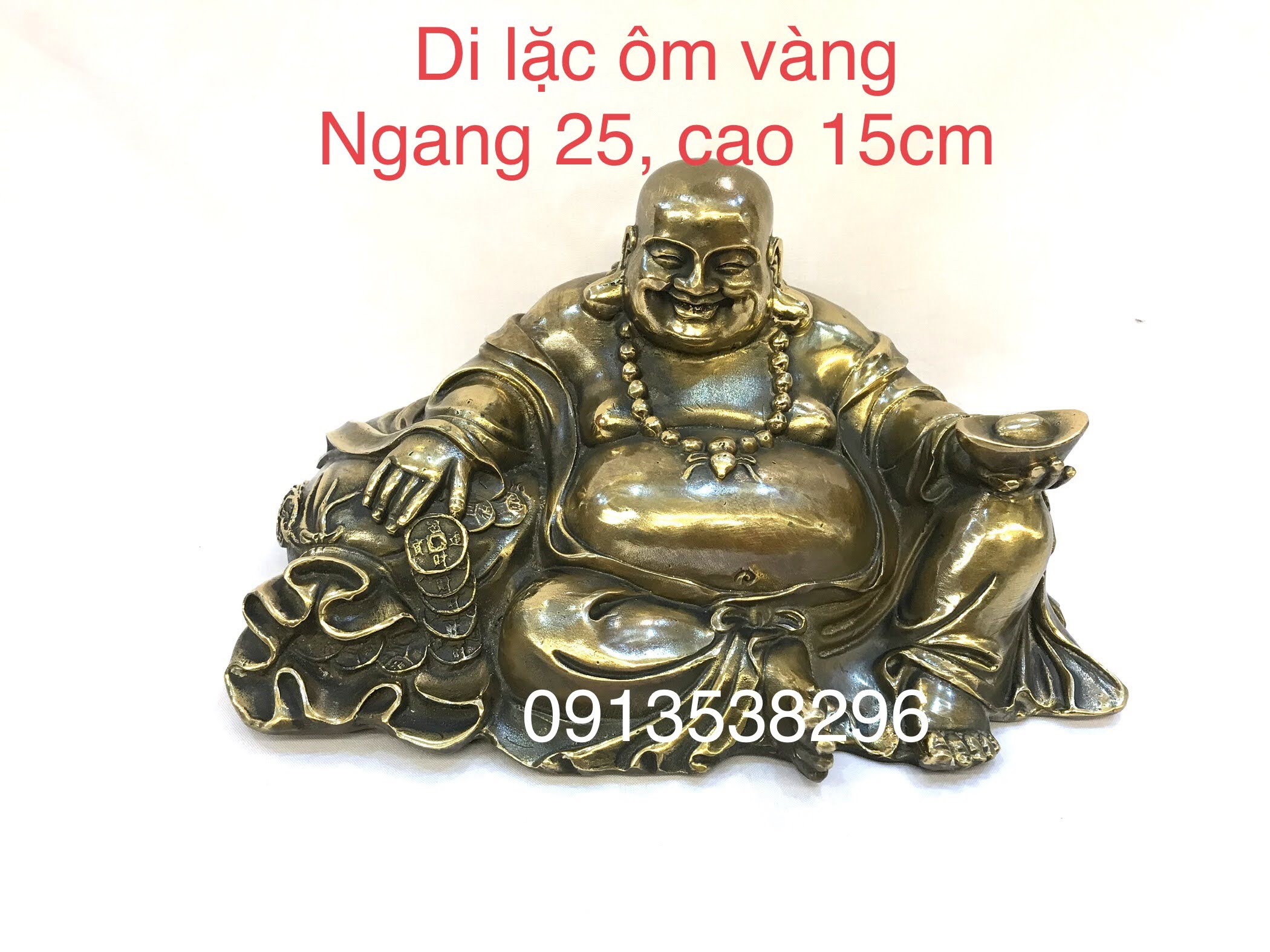 Di lặc ôm bị vàng