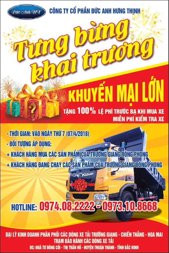 CTCP Đức Anh Hưng Thịnh khai trương chi nhánh mới tại Bắc Ninh