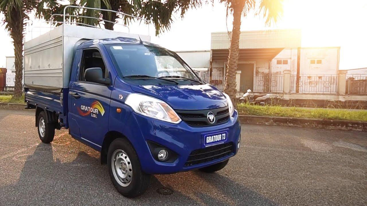 Chi tiết xe tải Foton Gratour T3 giá 196 triệu