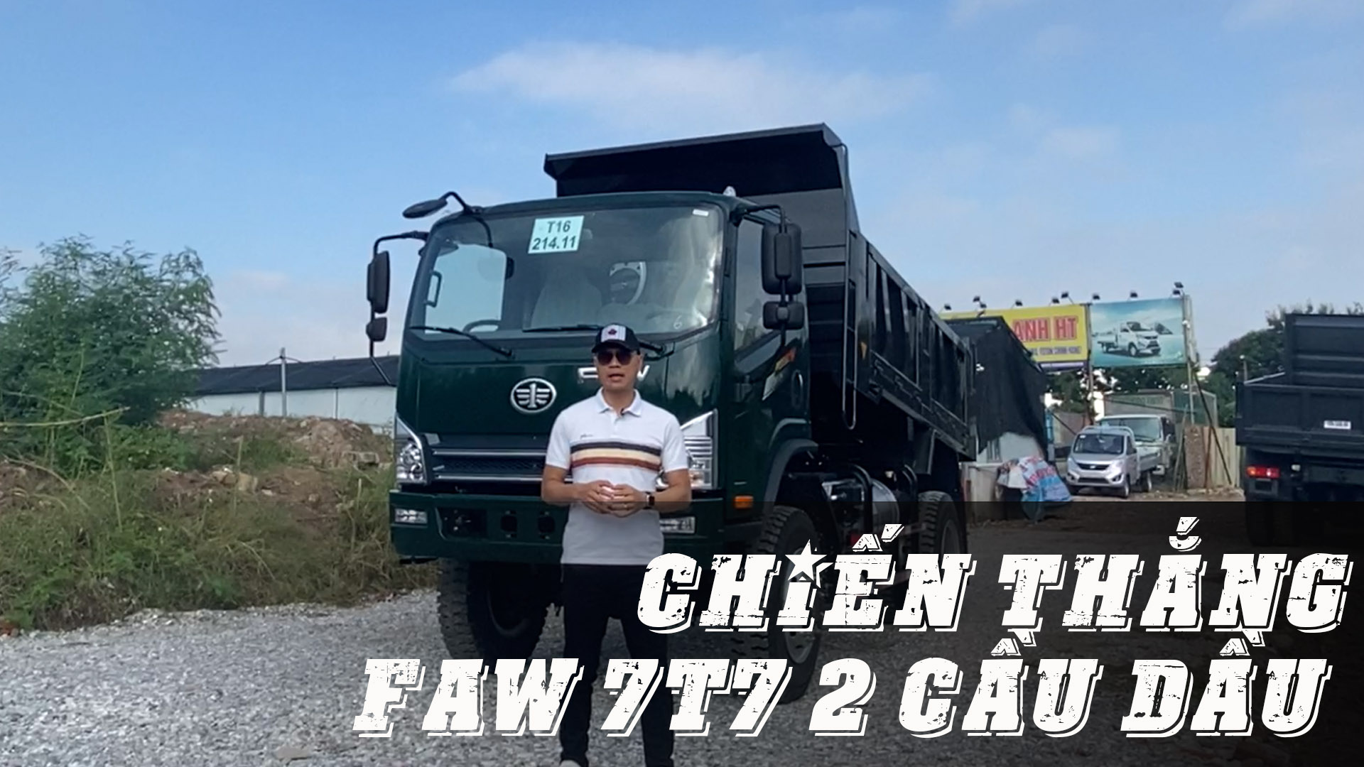 Đánh giá chi tiết xe tải ben Chiến Thắng 7.7 tấn 2 cầu dầu