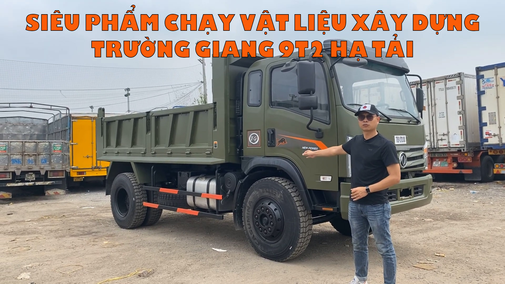 Chi tiết xe tải ben Trường Giang 9T2