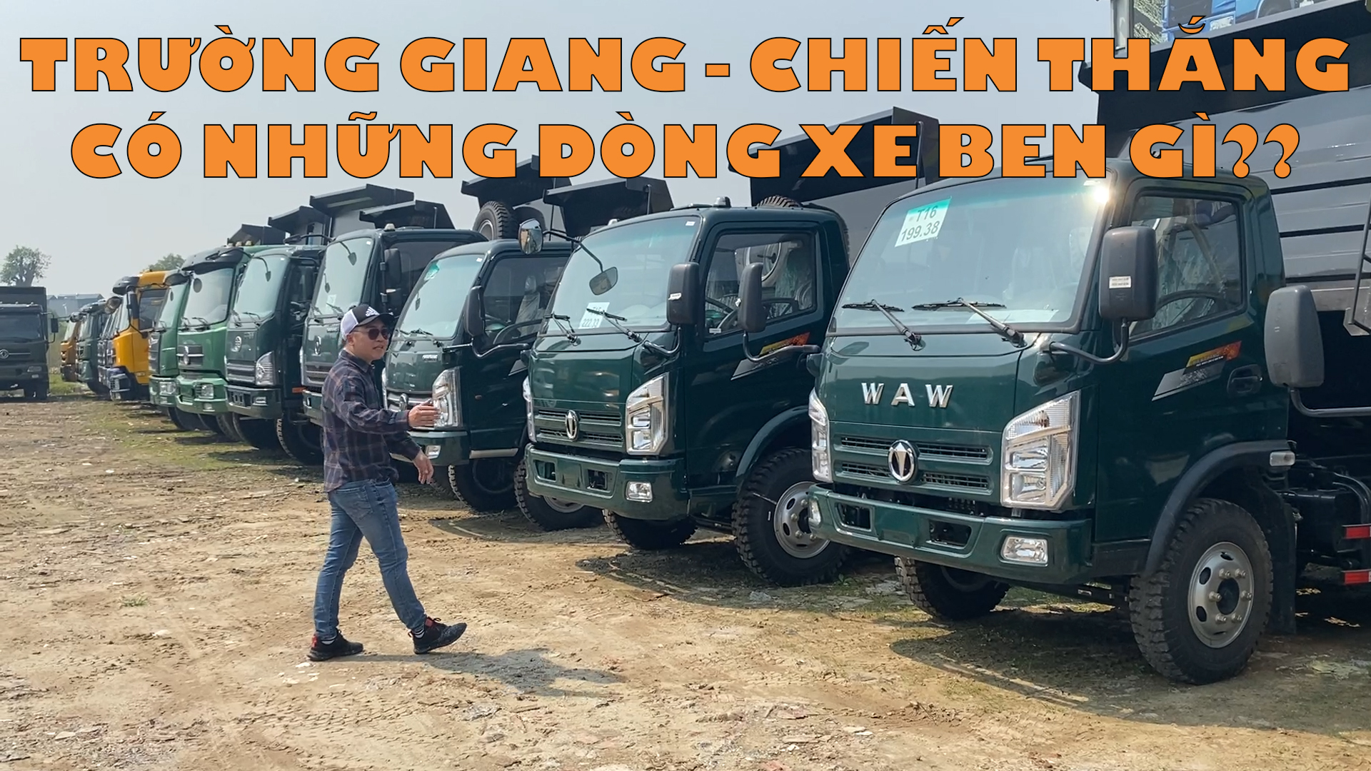 Khám phá các dòng xe ben Trường Giang, xe ben Chiến Thắng