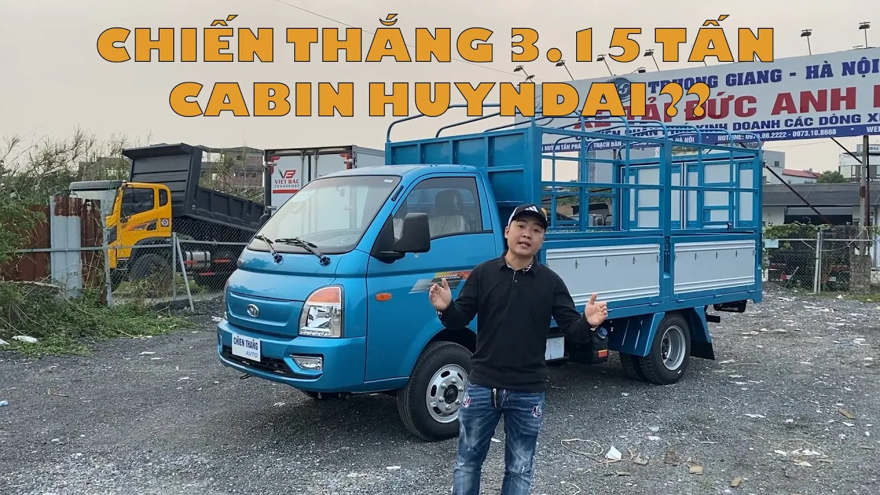 Chi tiết xe tải thùng Chiến Thắng 3.15 tấn