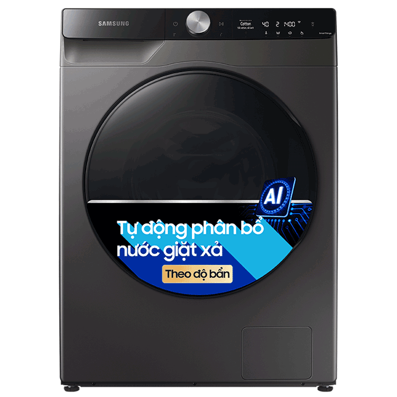 Máy giặt Samsung AI Inverter 10 kg WW10TP44DSB/SV