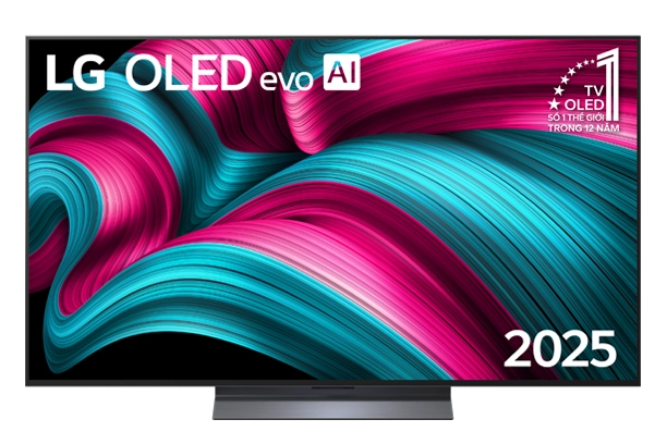 Smart Tivi LG 65 Inch LG OLED evo C5 AI 4K OLED 65C5PSA