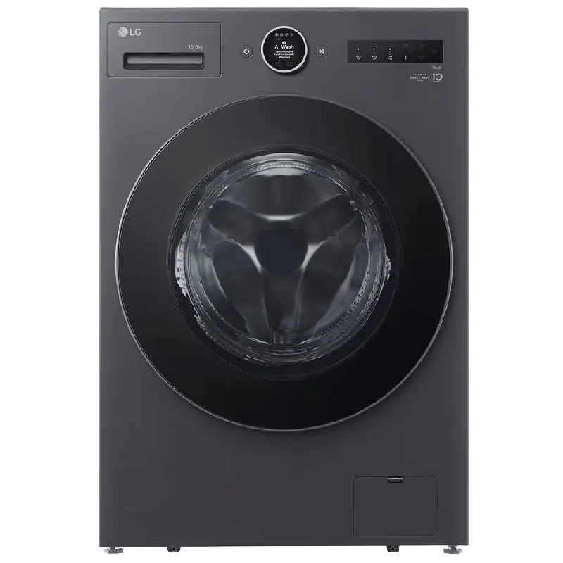 Máy giặt thông minh LG AI DD 15kg+ sấy 8kg F2515RNTG
