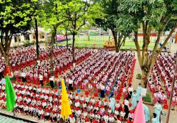 Tham quan trường tiểu học - Khối mẫu giáo 5-6 tuổi năm học 2023-2024
