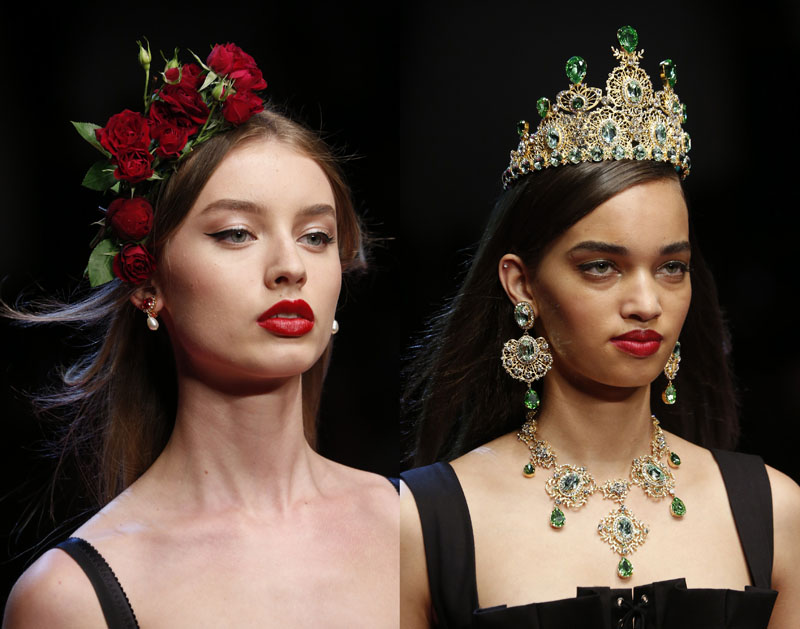 BST thời trang Xuân-Hè 2018 Dolce & Gabbana: Nữ hoàng trái tim!