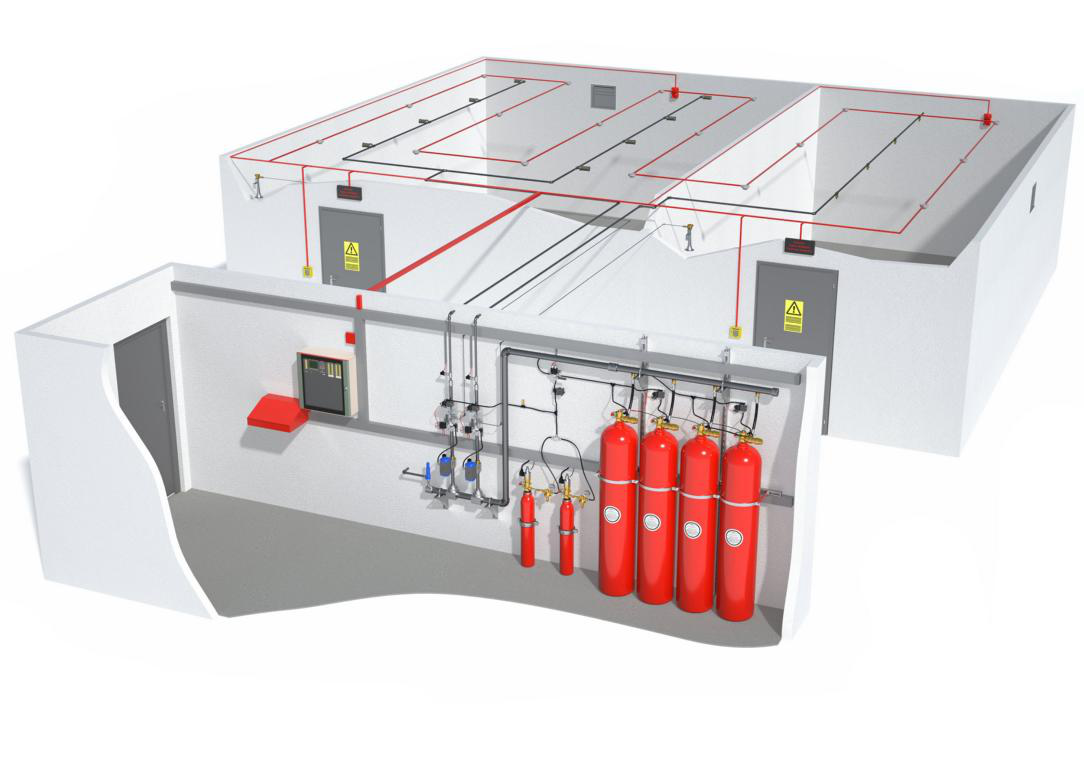 Hệ thống chữa cháy bằng khí FM200