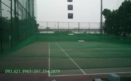 THI CÔNG STG DÙNG LƯỚI ĐỂ THU BÓNG