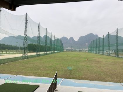 THI CÔNG HỆ THỐNG LƯỚI SÂN TẬP GOLF