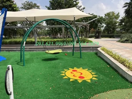 CỎ NHÂN TẠO NHIỀU MÀU KHU CÔNG VIÊN 13