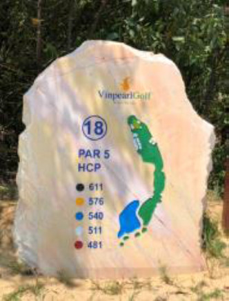 BẢN ĐỒ CHỈ DẪN ĐƯỜNG GOLF - A HOLE MAP