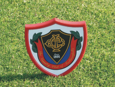 SHIELD TEE MARKERS RECESSED LOGO GJ