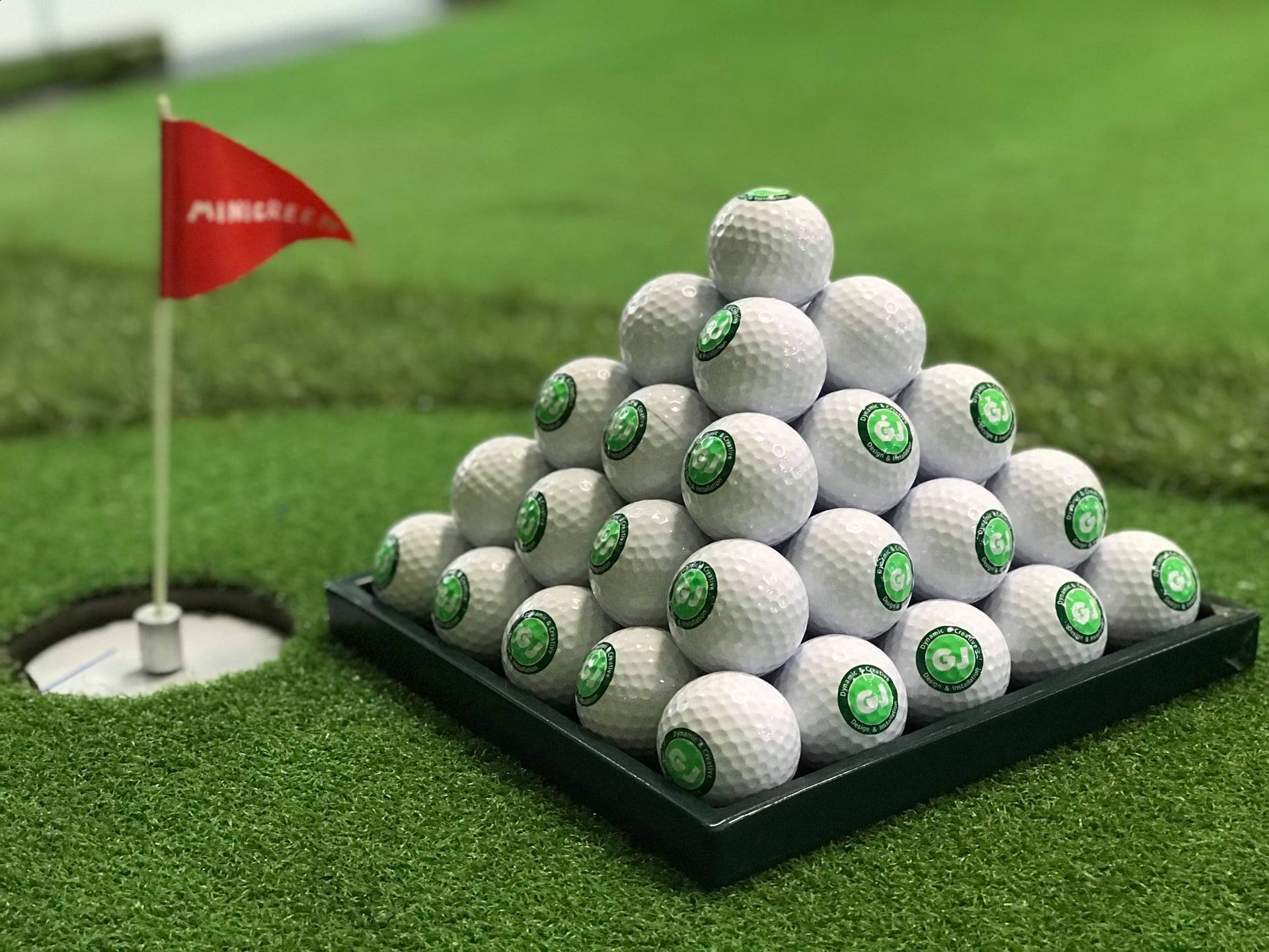 BÓNG GOLF 1 LỚP IN LOGO