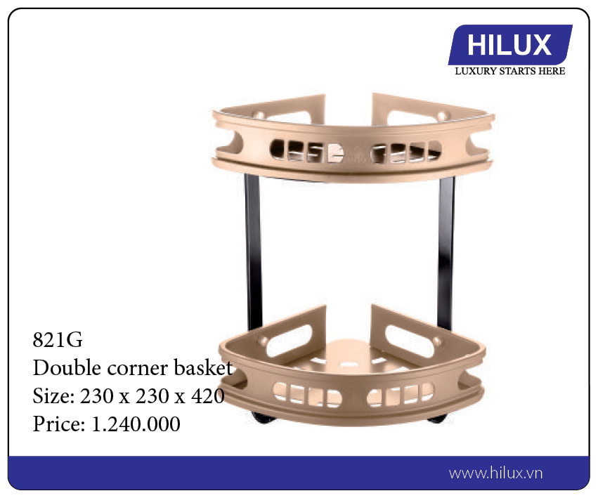 Double Corner Basket - 821G