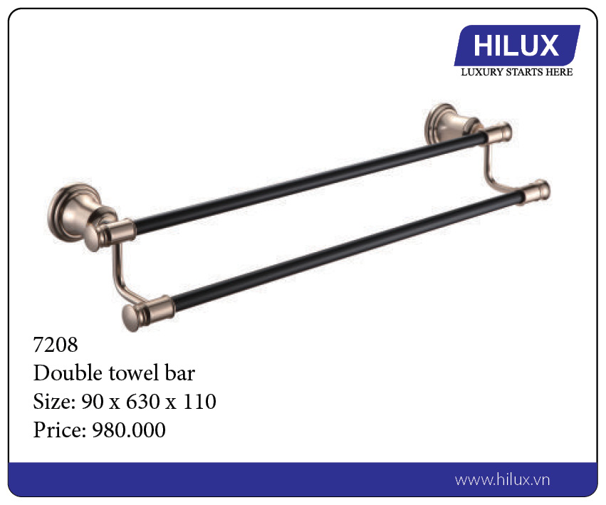 Double Towel Bar - 7208