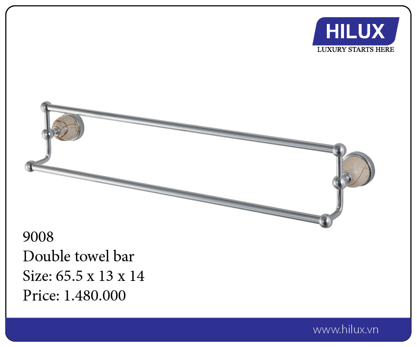 Double Towel Bar - 9008