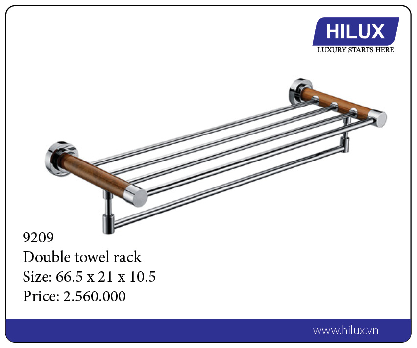 Double Towel Rack - 9209