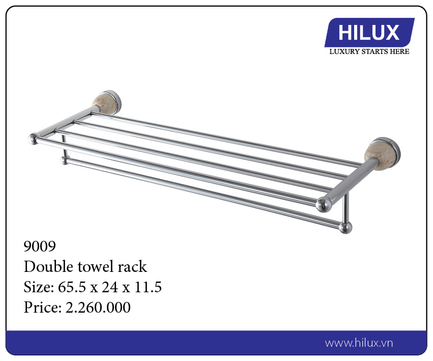 Double Towel Rack - 9009