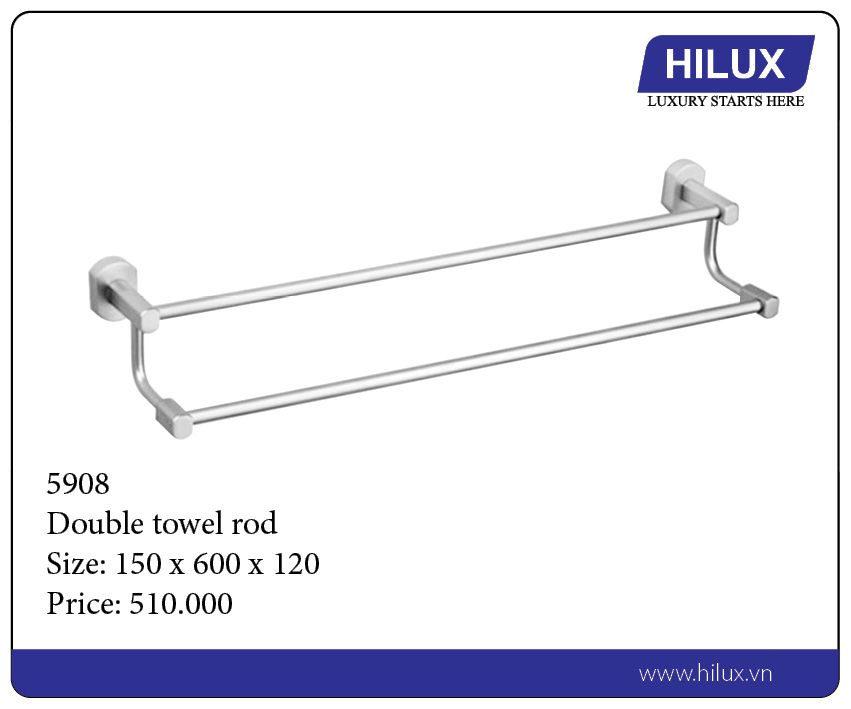 Double Towel Rod - 5908