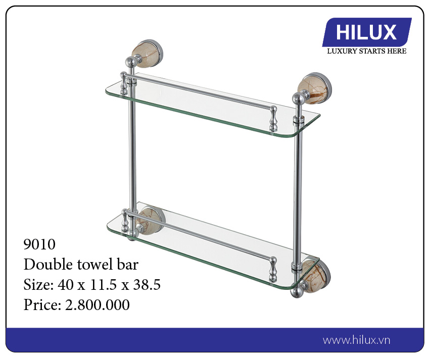 Double Towel Bar - 9010