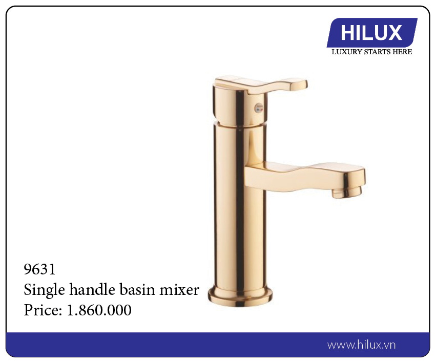 Single Handle Basin Mixer - 9631