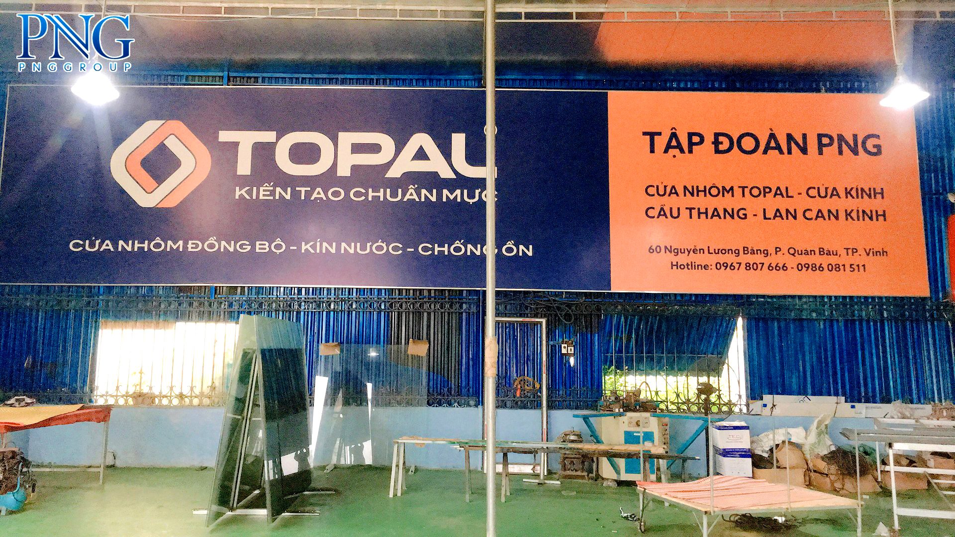 cửa nhôm topal tại vinh nghệ an